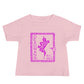 Baby Jersey Short Sleeve Tee - Pink Crazy Lizard
