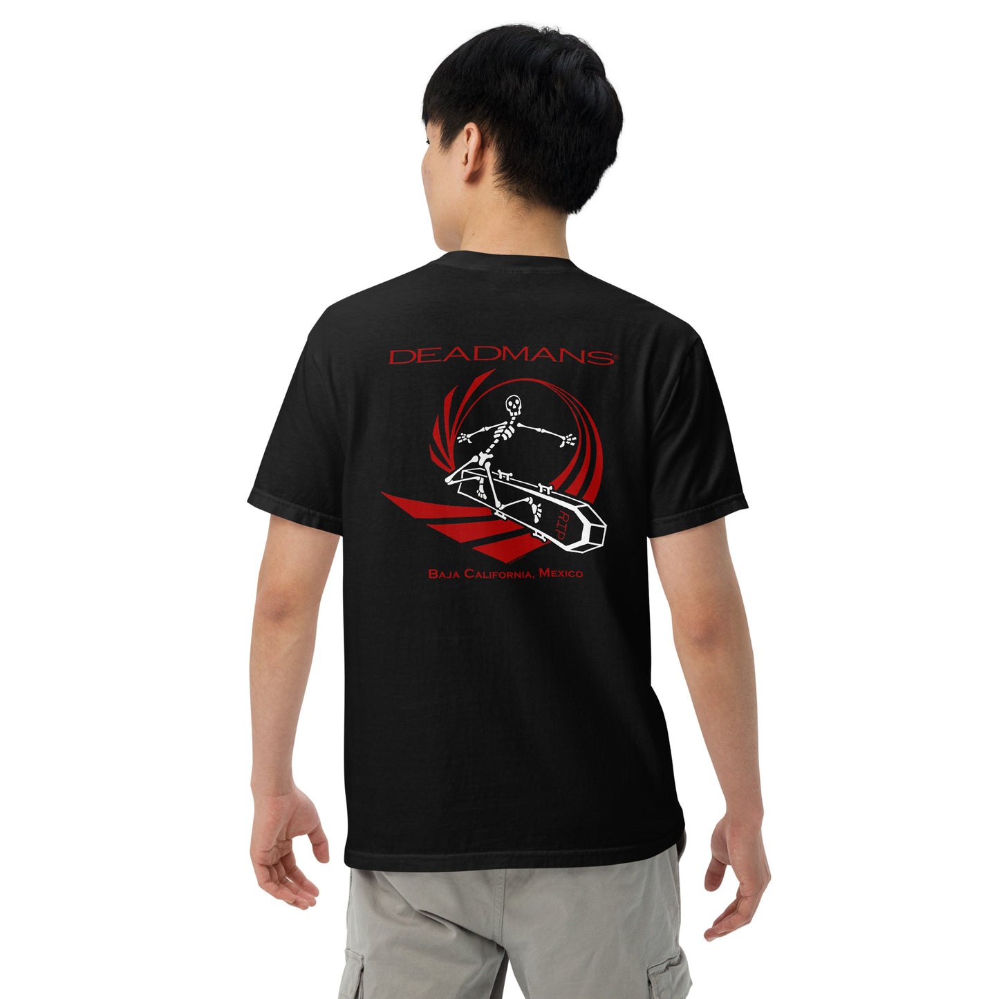 Men’s heavyweight t-shirt Tubed on Coffin