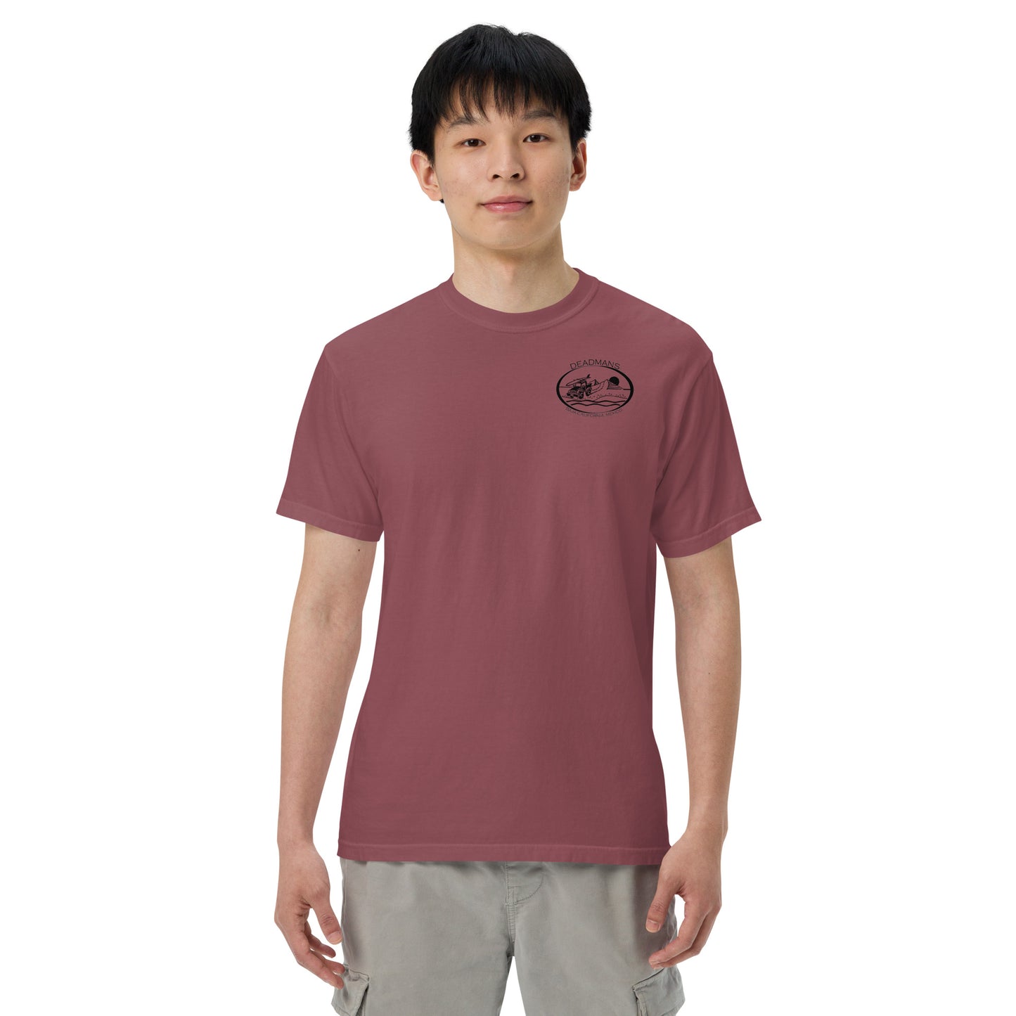 Men’s garment-dyed heavyweight t-shirt - Can't Think