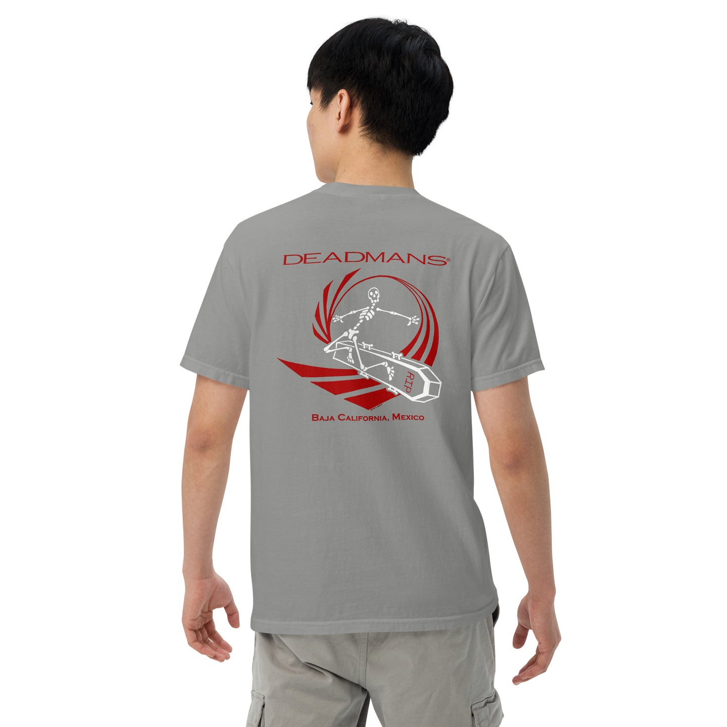 Men’s heavyweight t-shirt Tubed on Coffin