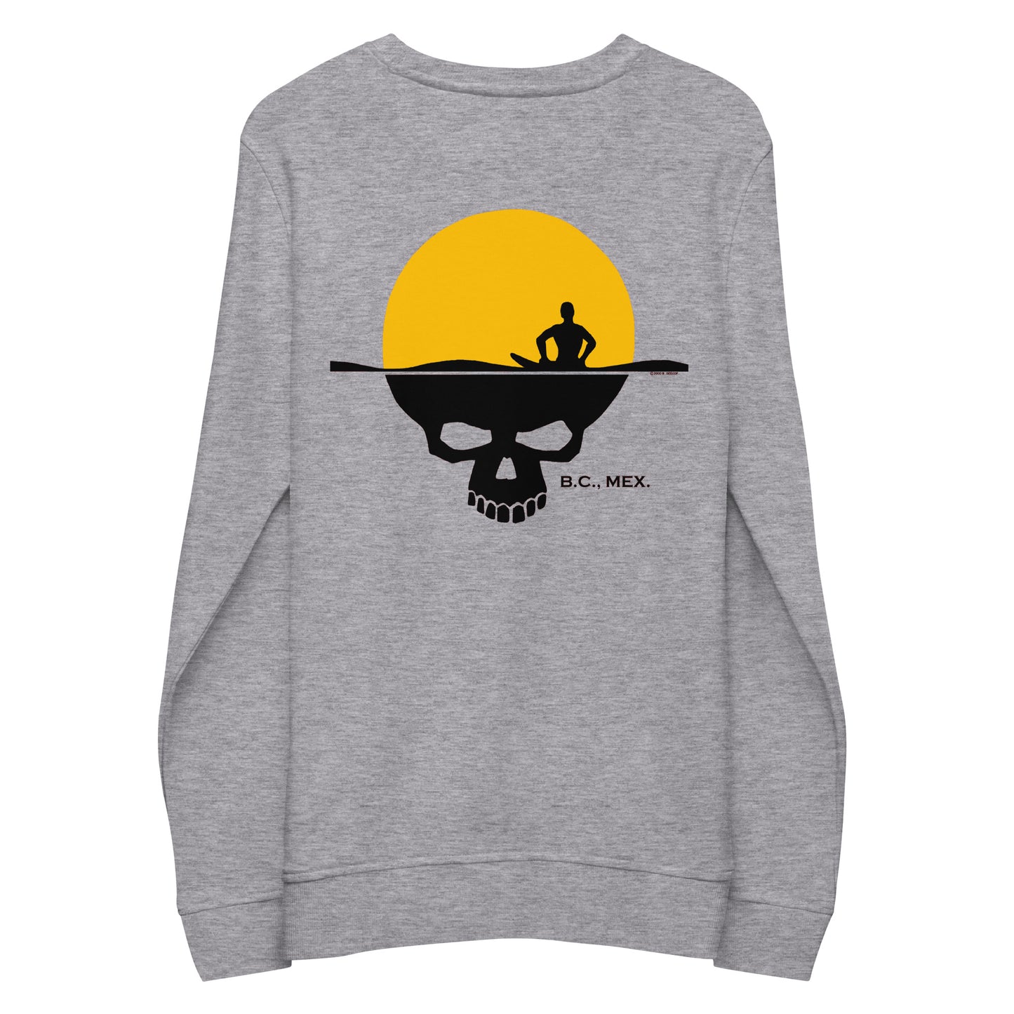 Sweatshirt (organic cotton) - Skull Sun