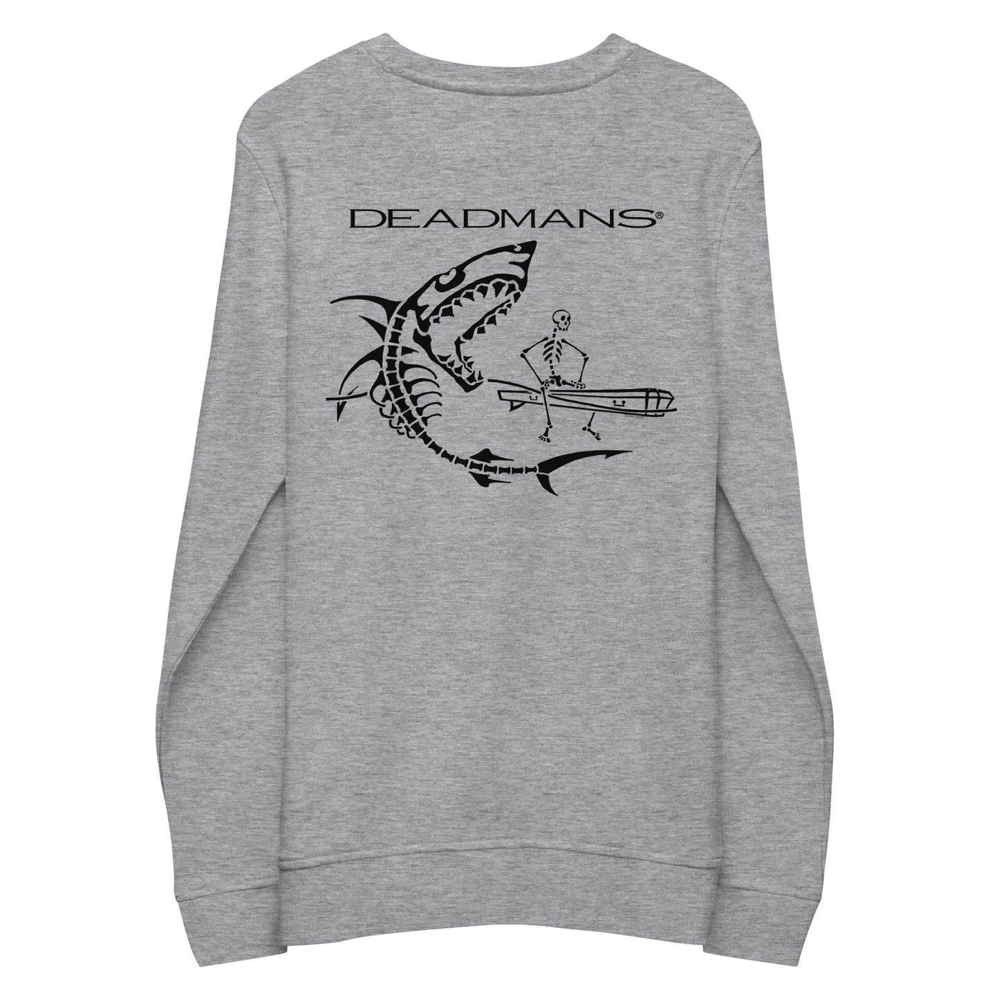 Sweatshirt (organic cotton) - Skeleton Shark