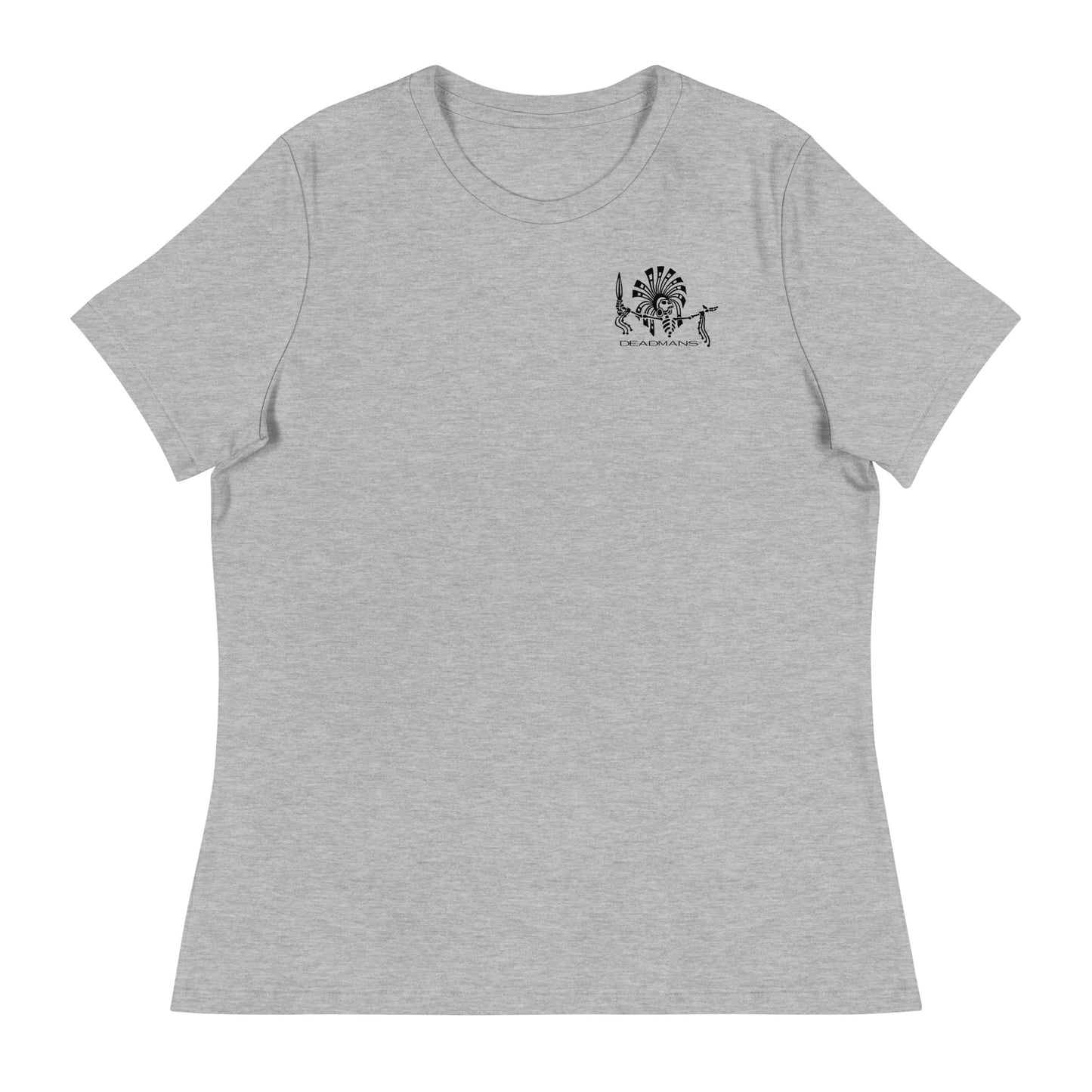 Women's Relaxed T-Shirt - Skull Sun