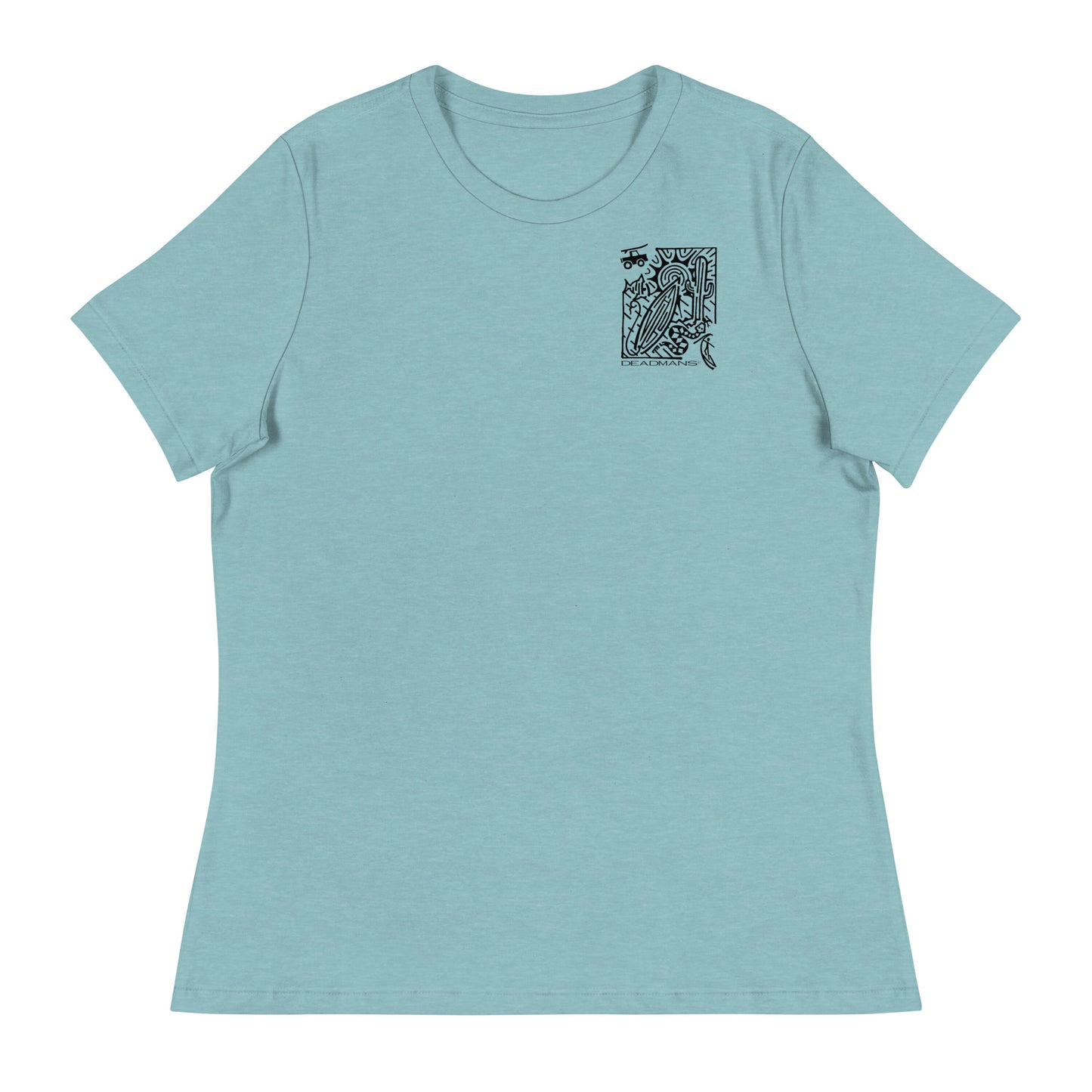 Women's Relaxed T-Shirt - Pray for Surf