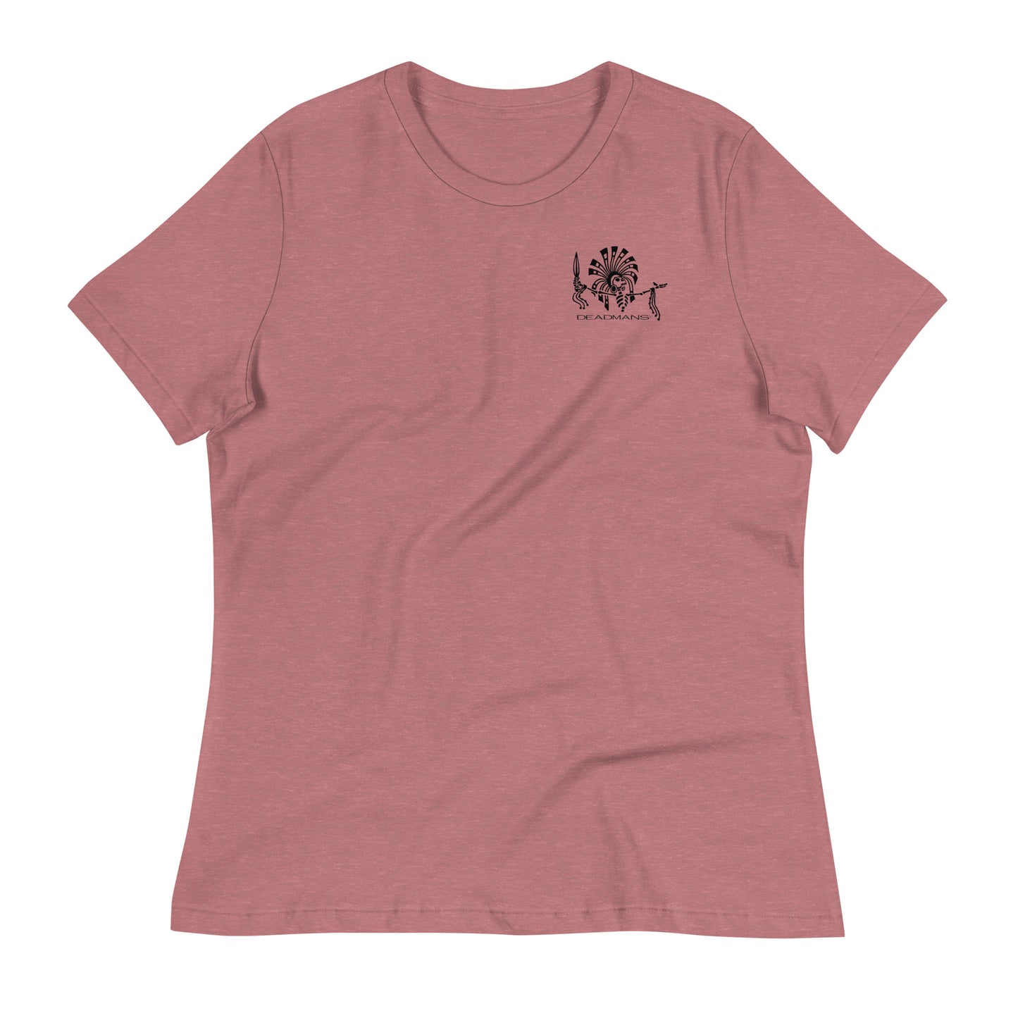 Women's Relaxed T-Shirt - Skull Sun