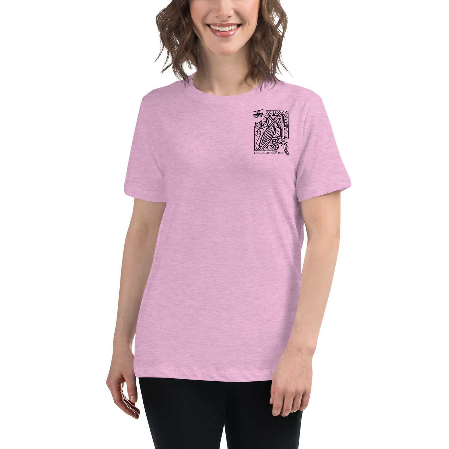 Women's Relaxed T-Shirt - Pray for Surf