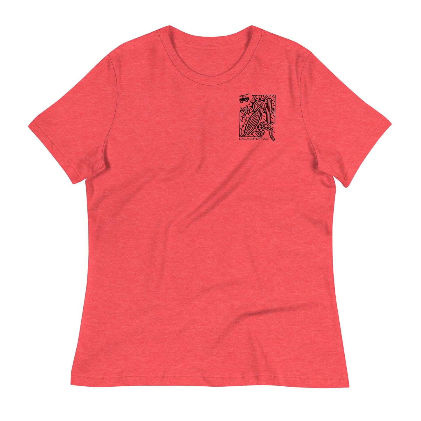 Women's Relaxed T-Shirt - Pray for Surf