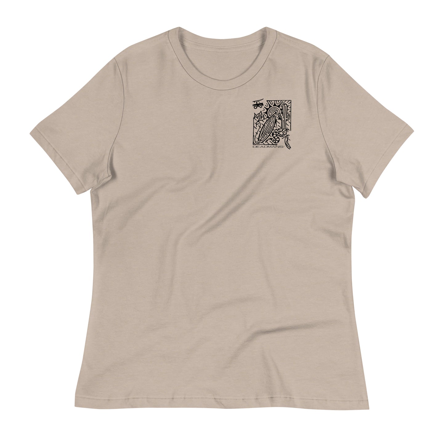 Women's Relaxed T-Shirt - Pray for Surf