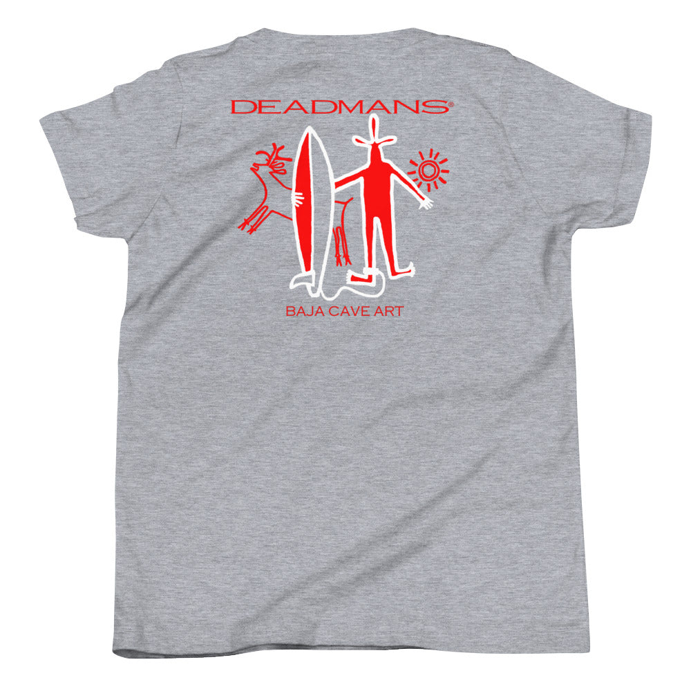 Youth Short Sleeve T-Shirt - Baja Cave Art