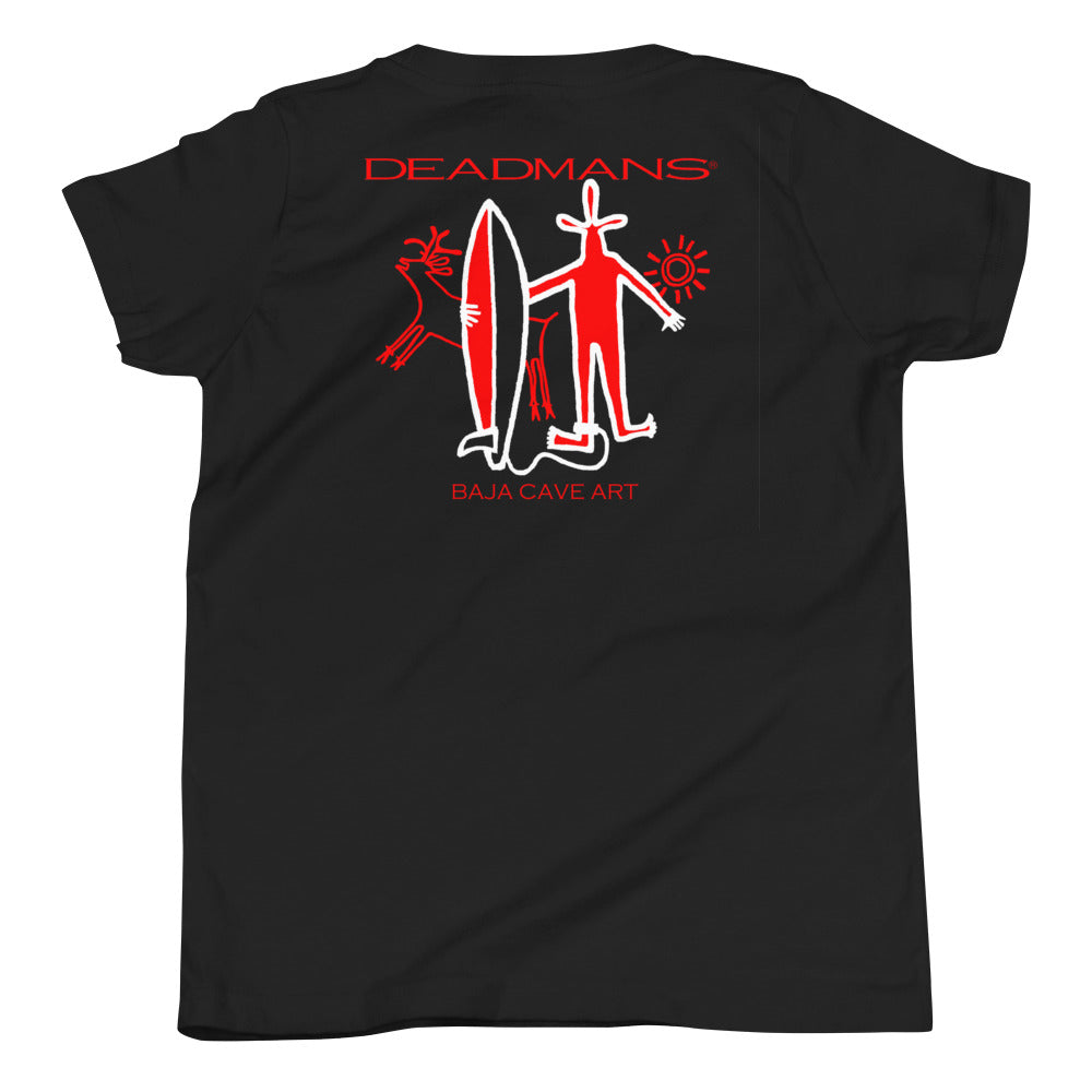 Youth Short Sleeve T-Shirt - Baja Cave Art