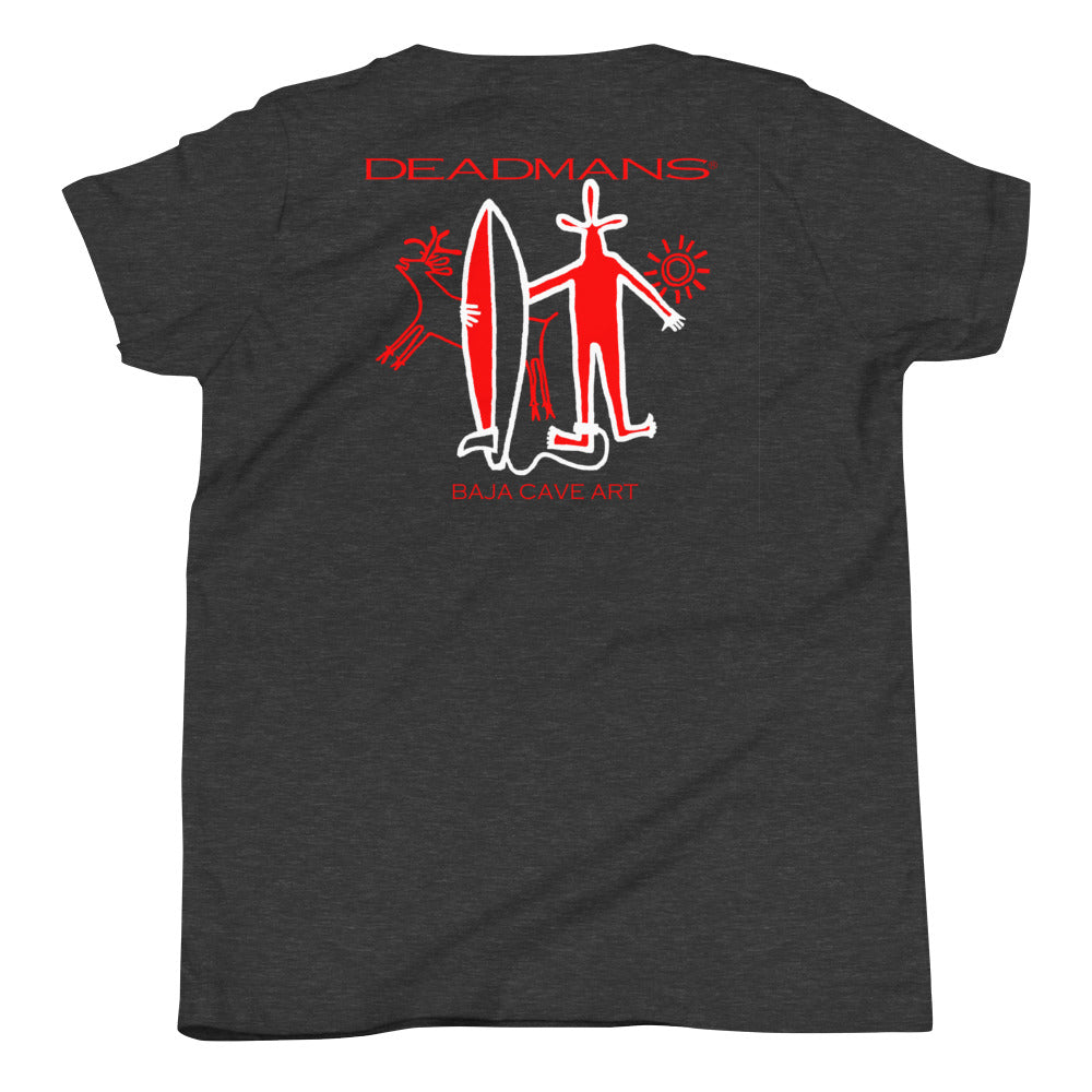 Youth Short Sleeve T-Shirt - Baja Cave Art
