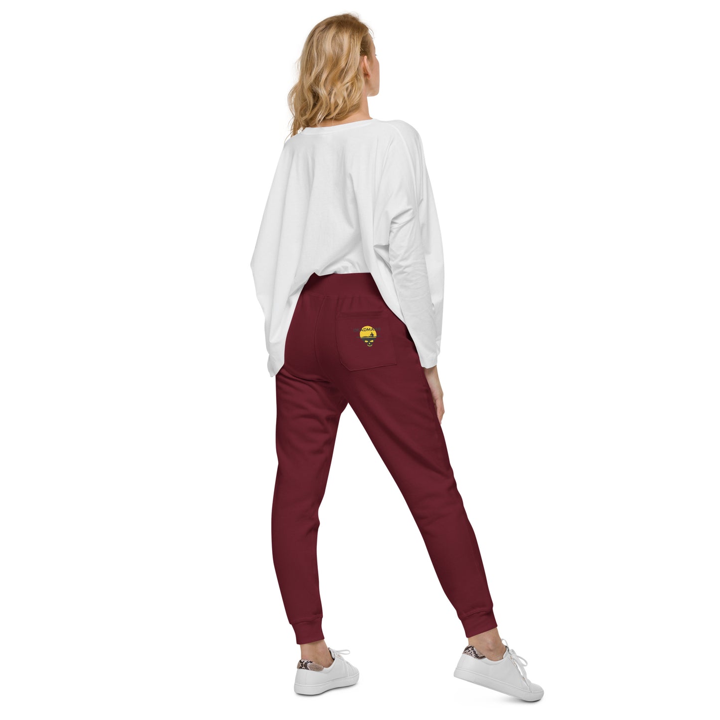 Unisex fleece sweatpants - Skull Sun