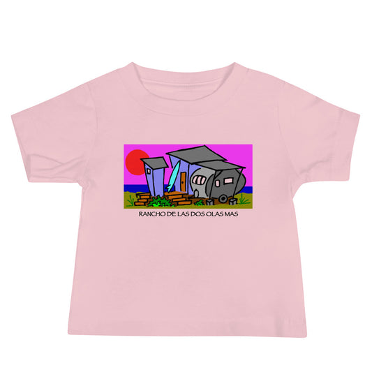 Baby Jersey Short Sleeve Tee - Rancho Dos Olas Mas