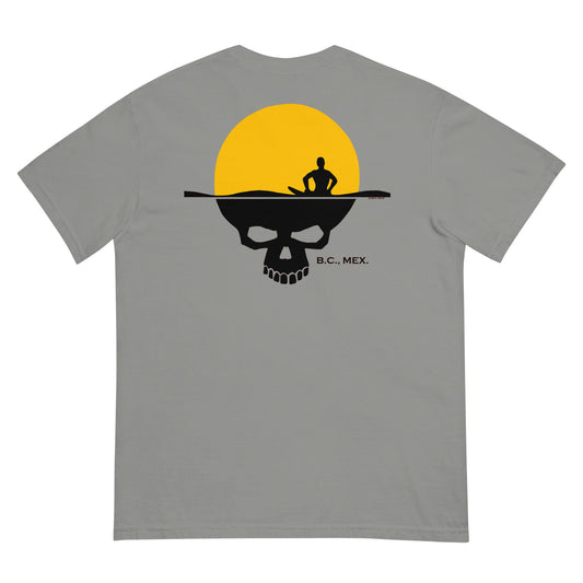 Men’s garment-dyed heavyweight t-shirt - Skull Sun