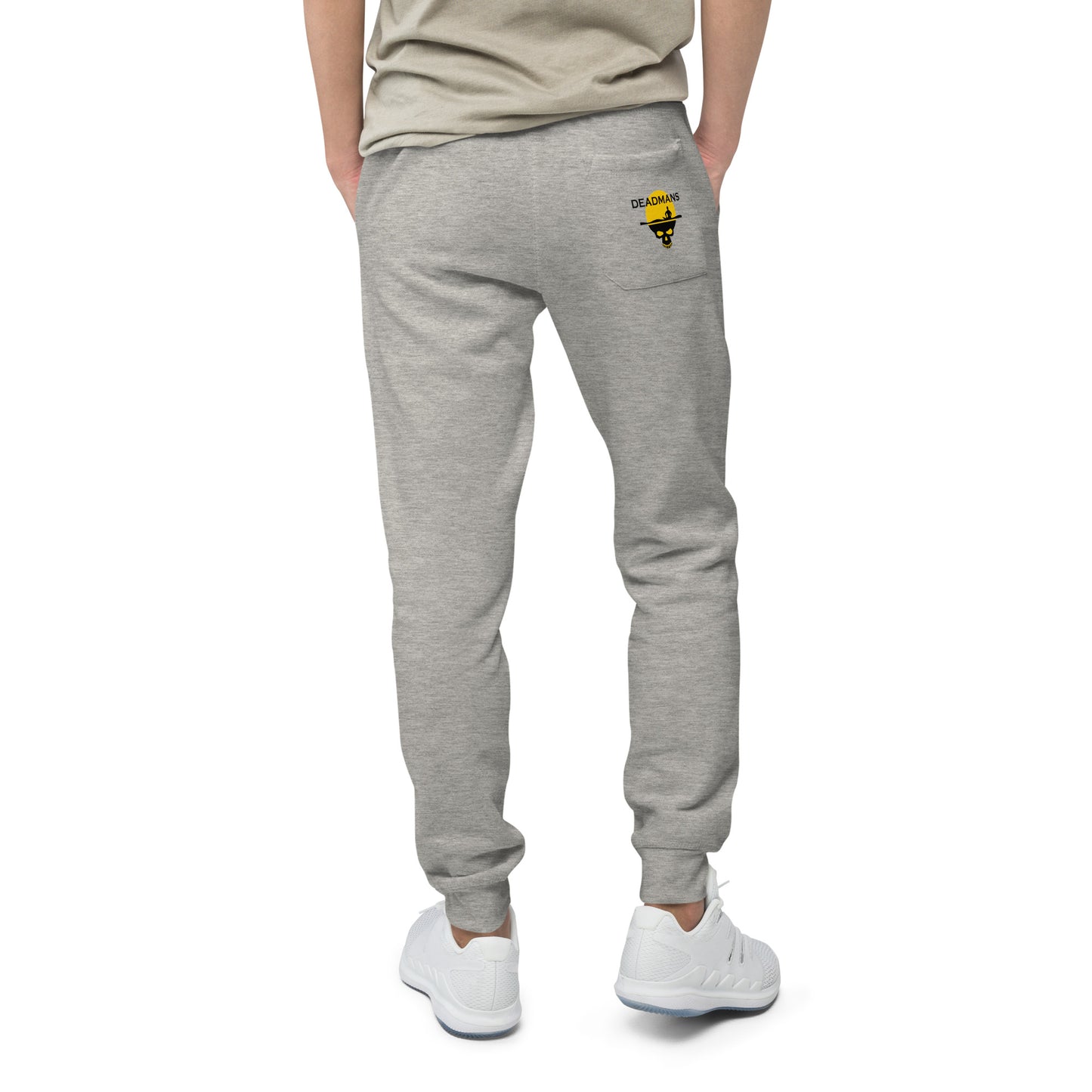 Unisex fleece sweatpants - Skull Sun