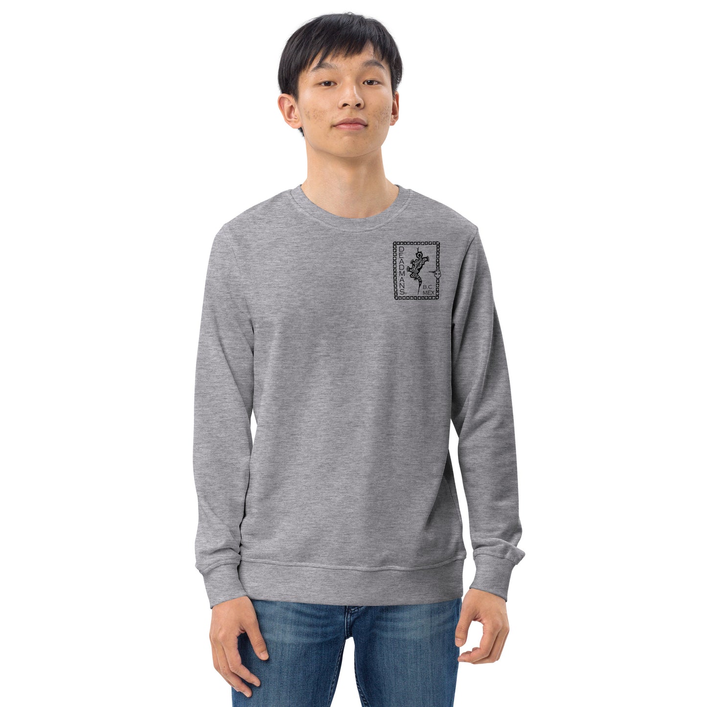 Sweatshirt (organic cotton) - Skeleton Shark