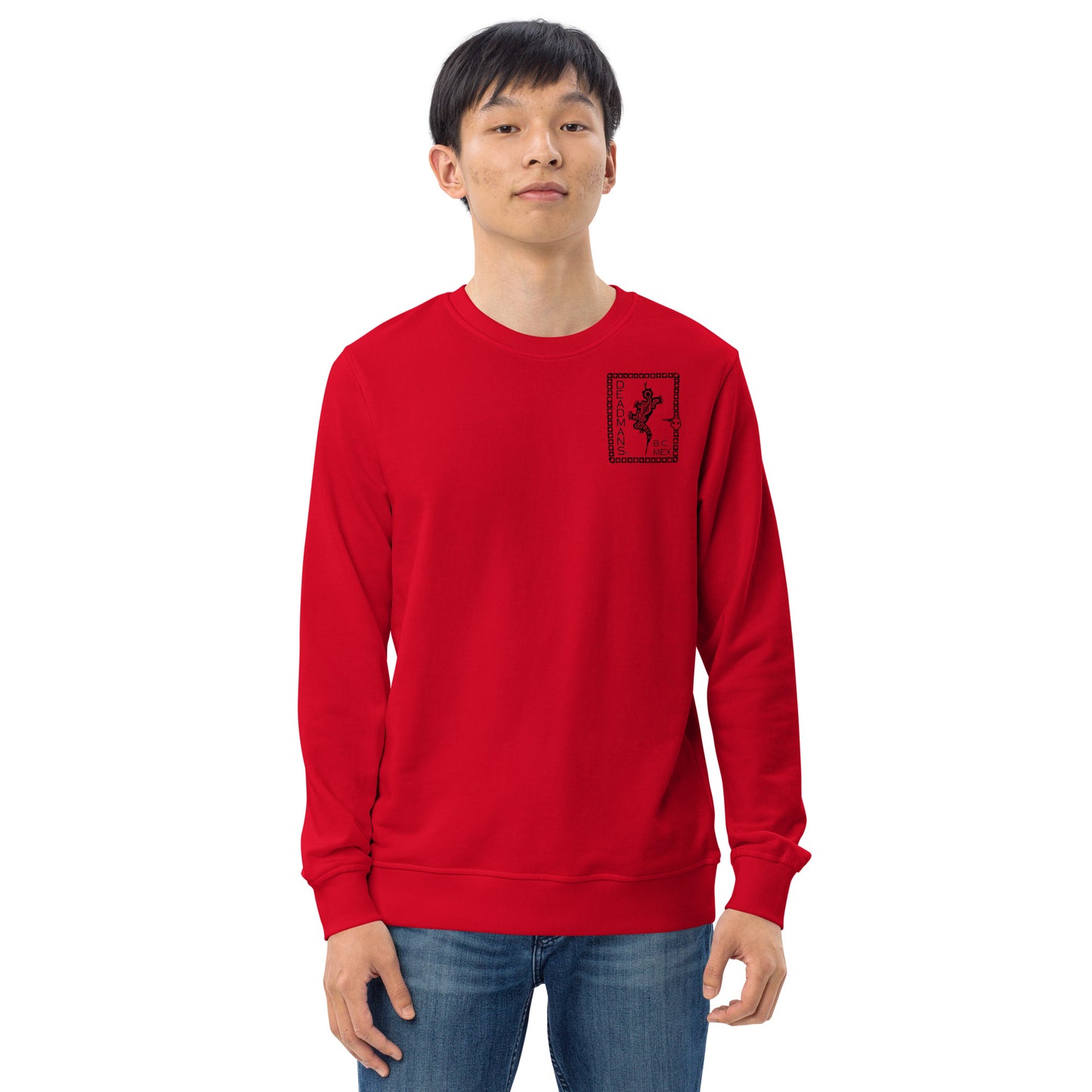 Sweatshirt (organic cotton) - Skeleton Shark