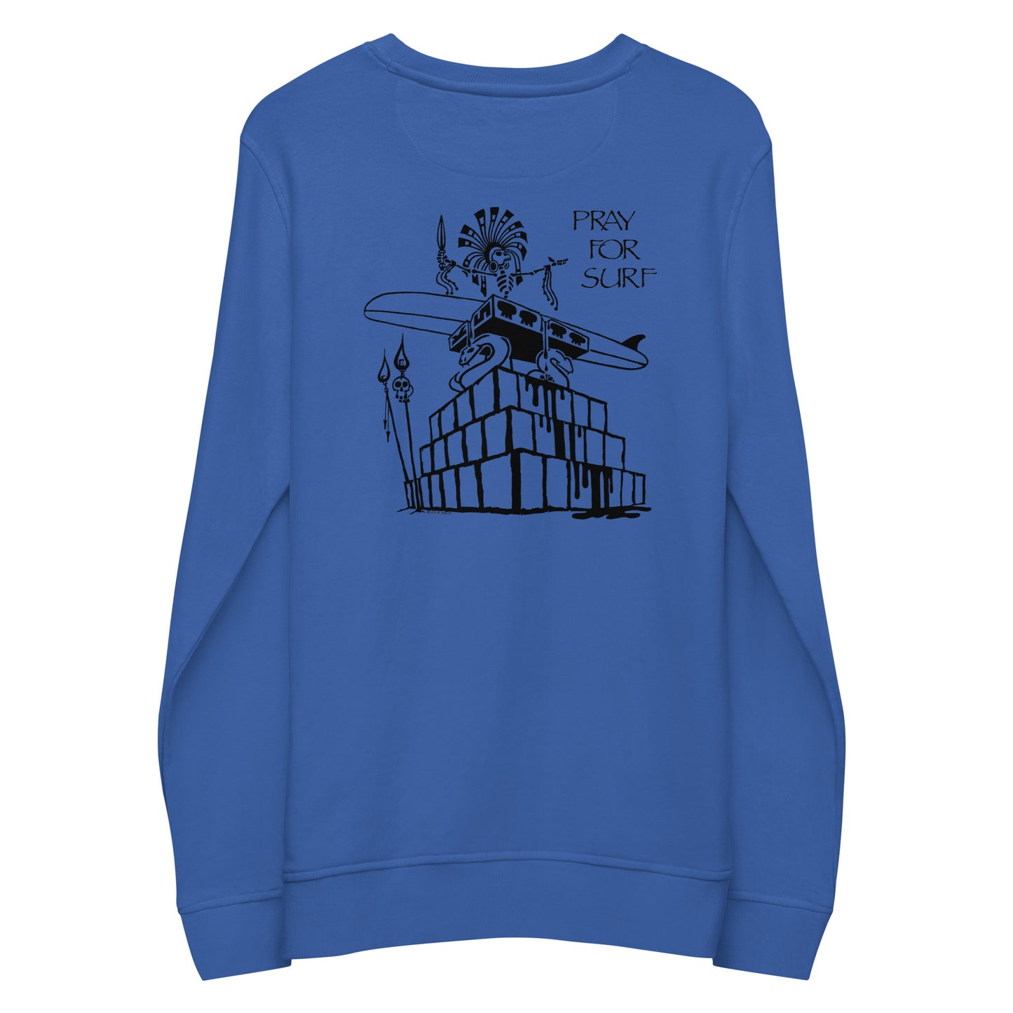 Sweatshirt (organic cotton) - Pray for Surf