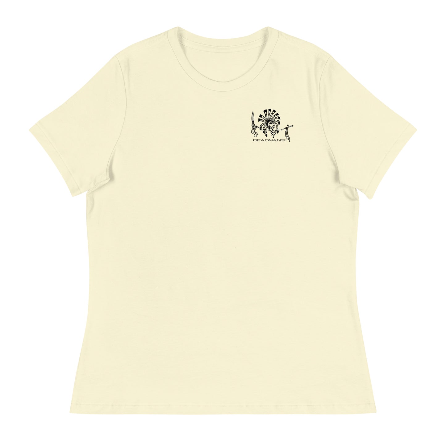 Women's Relaxed T-Shirt - Skull Sun