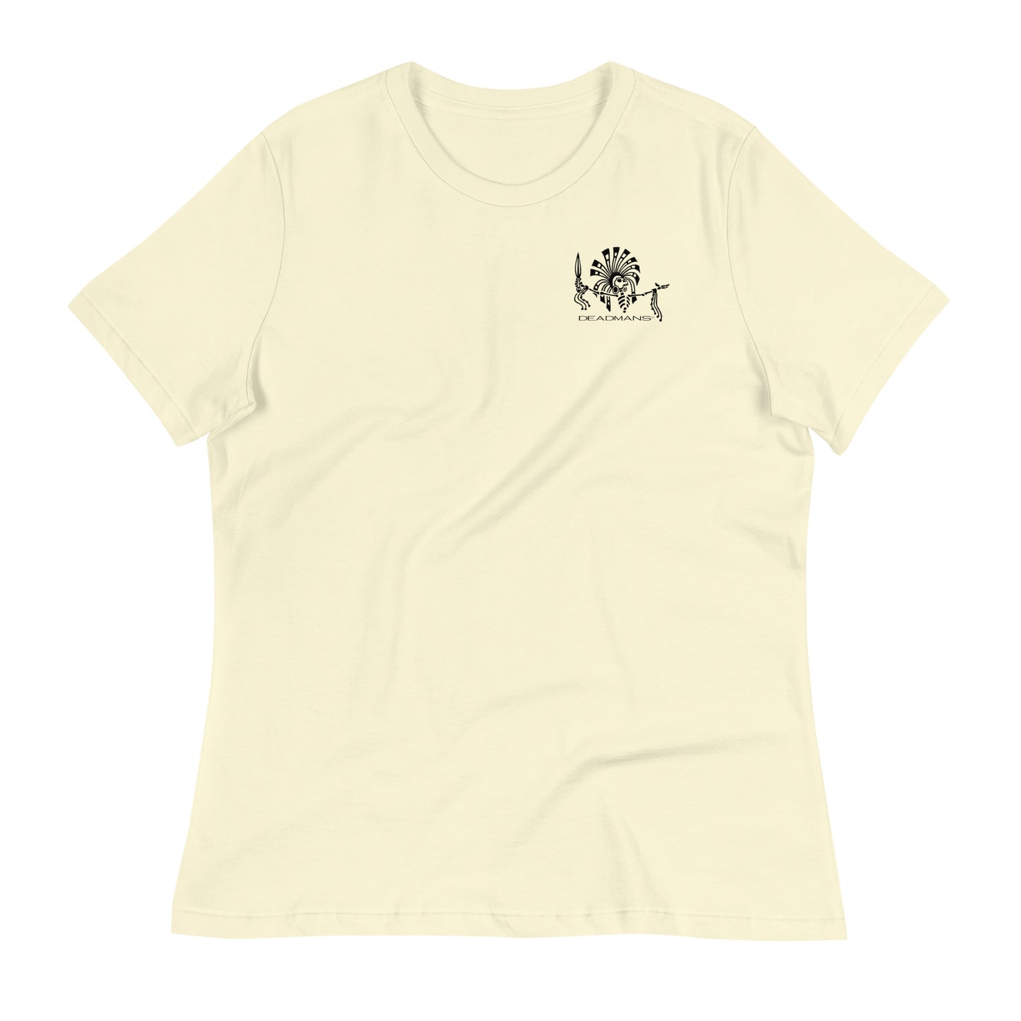 Women's Relaxed T-Shirt - Skull Sun