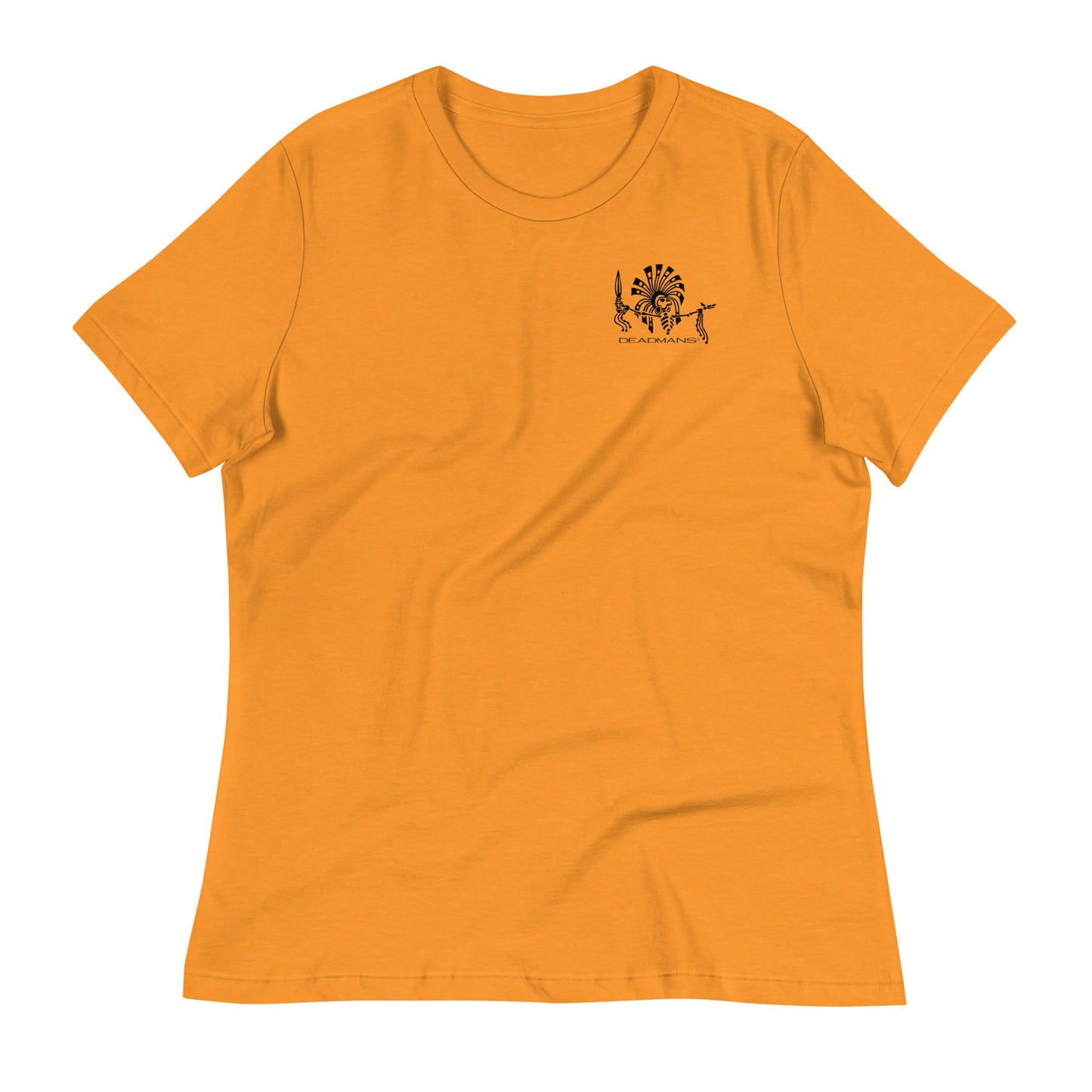 Women's Relaxed T-Shirt - Skull Sun