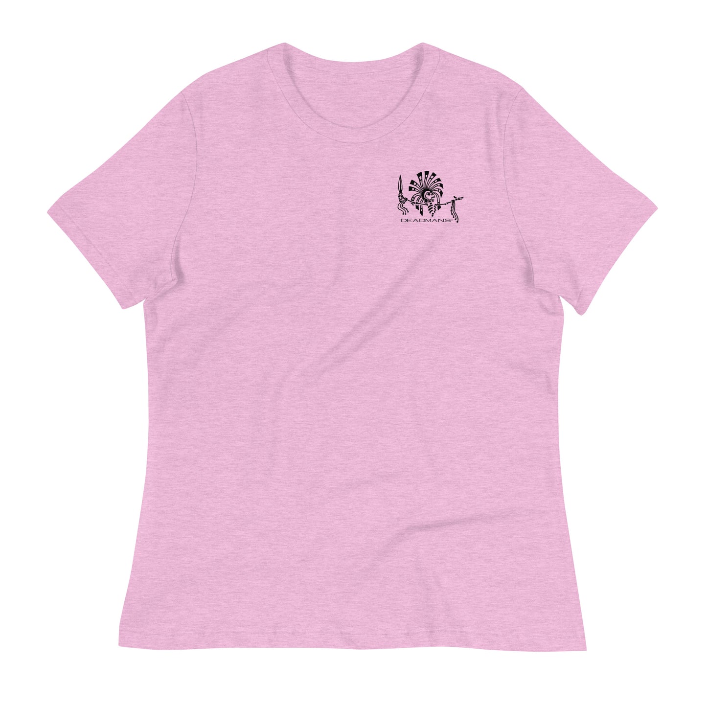 Women's Relaxed T-Shirt - Skull Sun