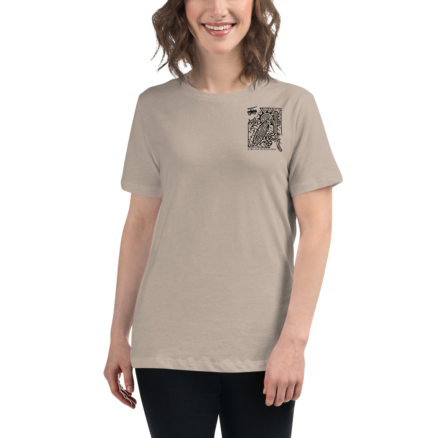 Women's Relaxed T-Shirt - Pray for Surf