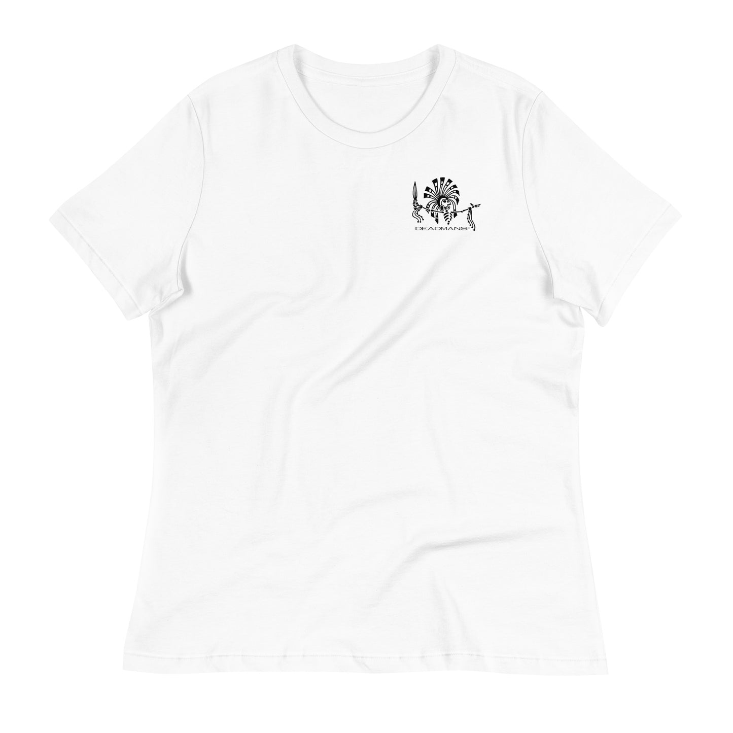 Women's Relaxed T-Shirt - Skull Sun