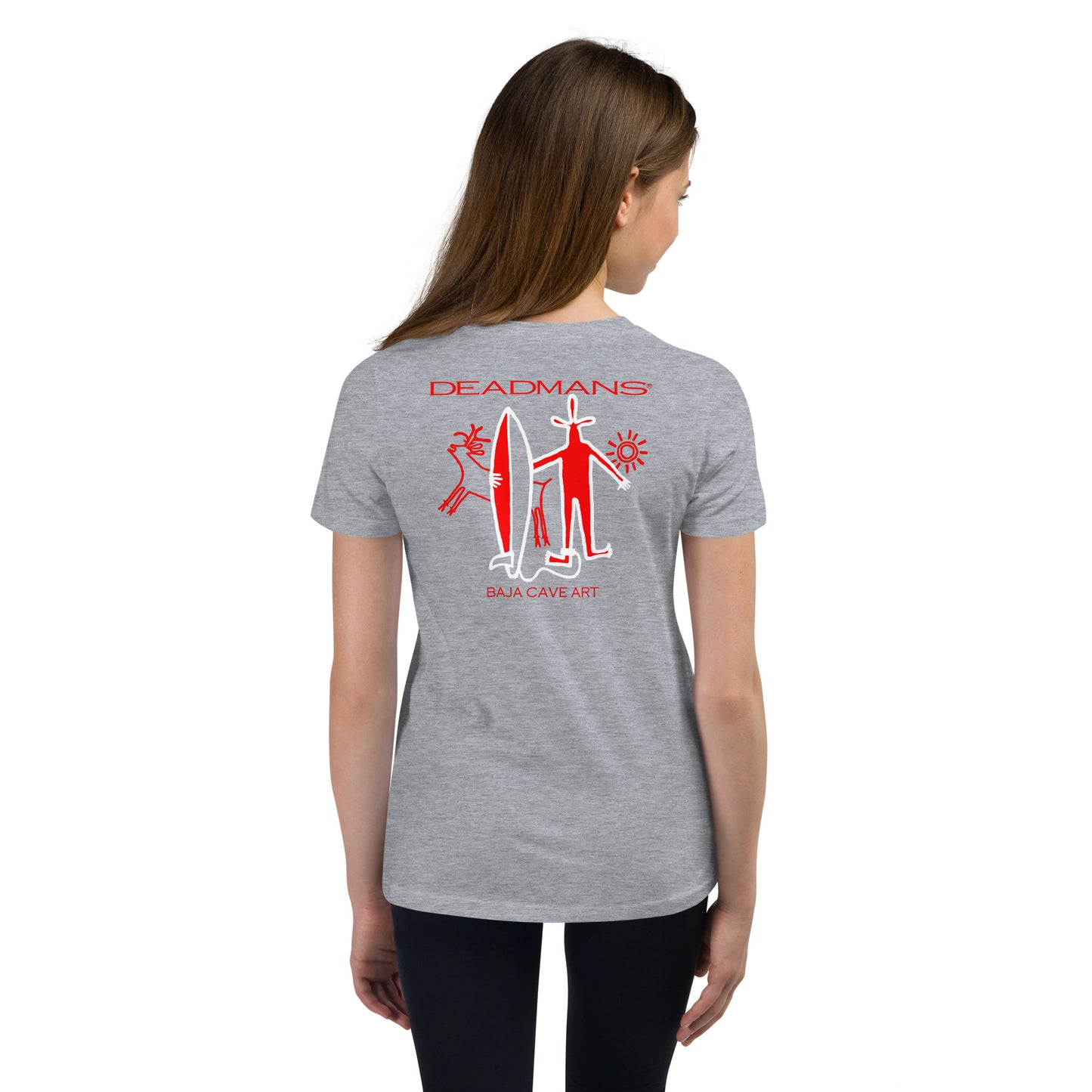 Youth Short Sleeve T-Shirt - Baja Cave Art