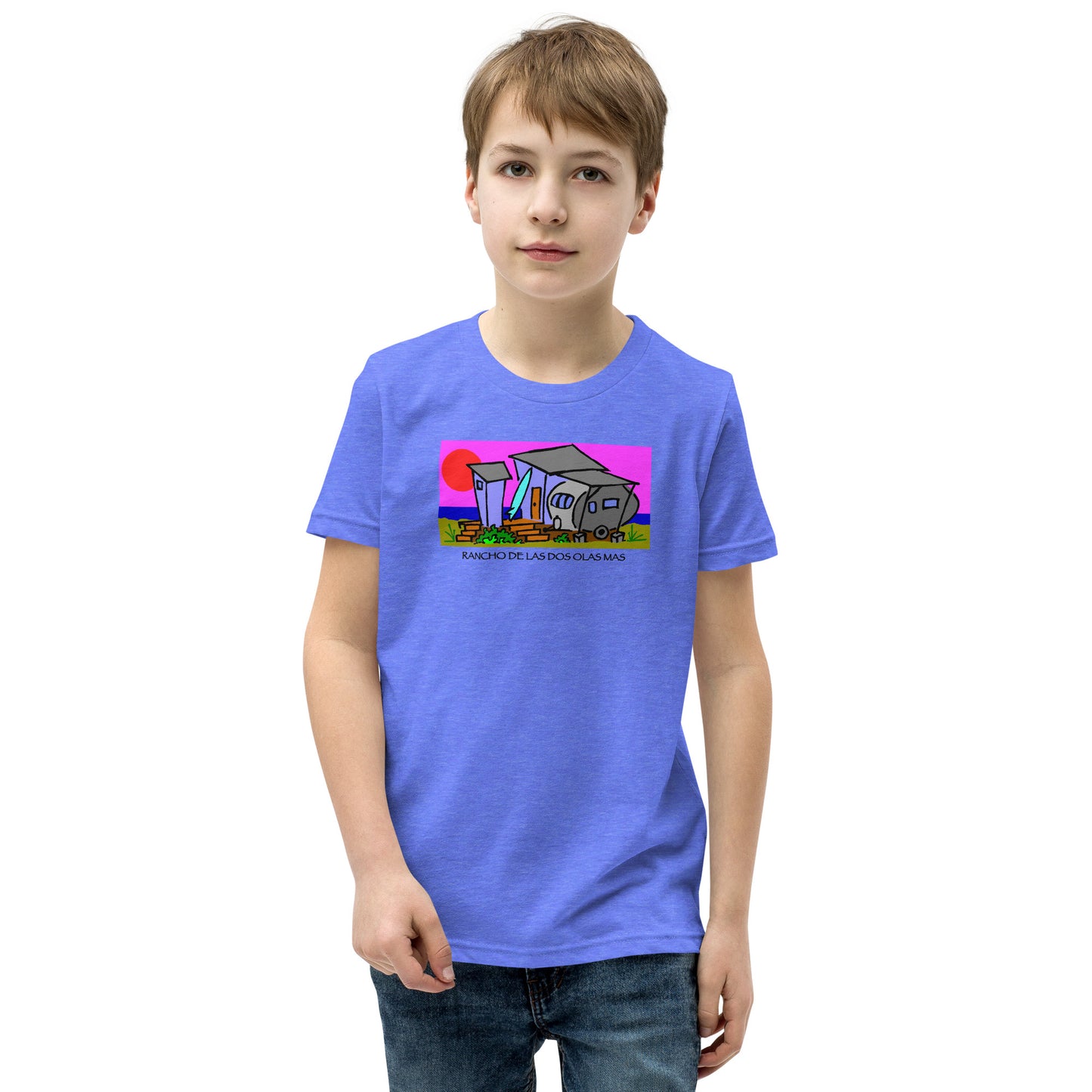 Youth Short Sleeve T-Shirt - Rancho De Las Dos Olas Mas