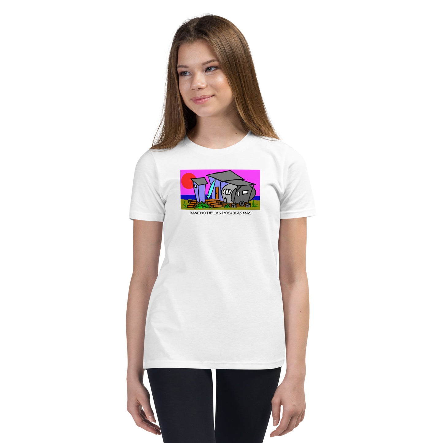 Youth Short Sleeve T-Shirt - Rancho De Las Dos Olas Mas